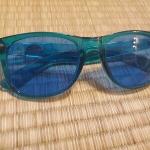 Rainbow Optx TRANSLUCENT - AQUA Sunglasses